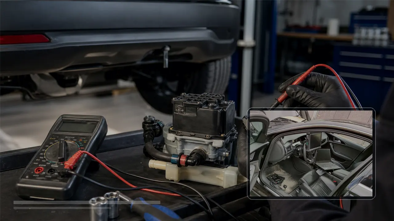 Diagnostyka pojazdu użytkowego z układem EGR, DPF i AdBlue