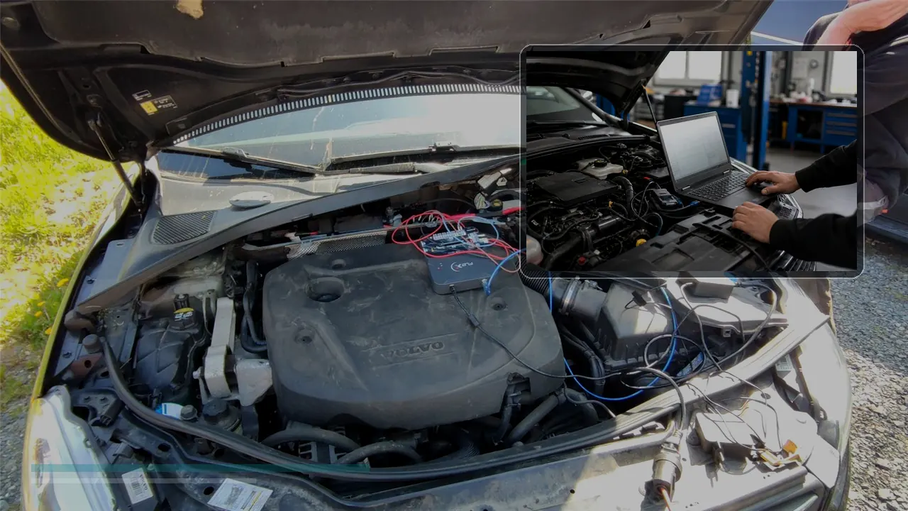 Auto podczas diagnostyki AdBlue po komunikacie UREA