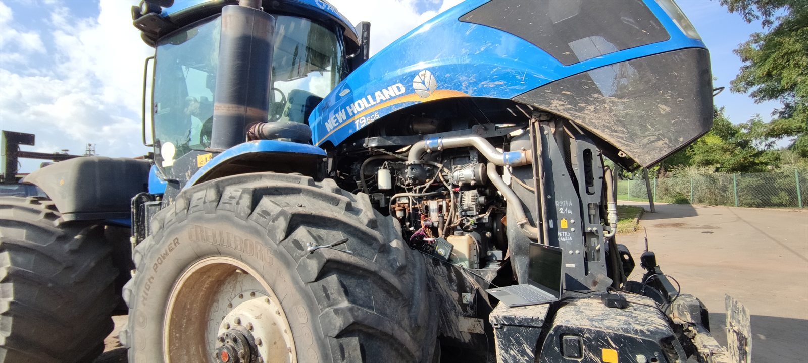 Diagnostyka układu SCR i AdBlue w maszynie roboczej